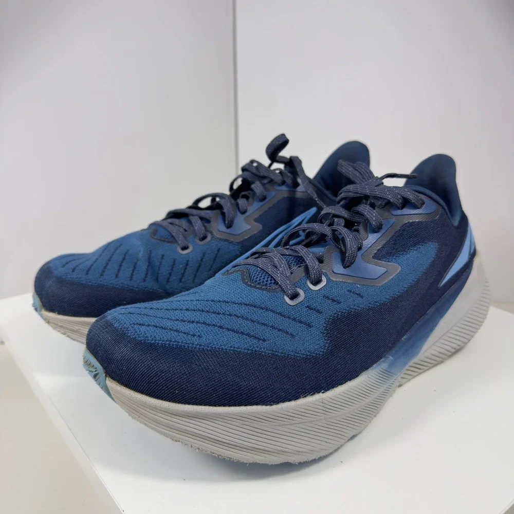 Altra Experience Flow Navy Blue Running Shoes Men's Size 10 Low Top Sneakers